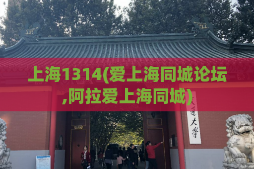 上海1314(爱上海同城论坛,阿拉爱上海同城)